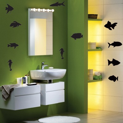 Stenska nalepka Ribe