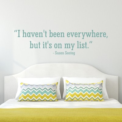 Nalepka I Haven't Been Anywhere