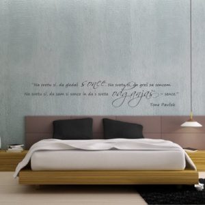 Stenska nalepka Sonce (Tone Pavček)