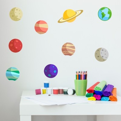 Stenska nalepka Planeti